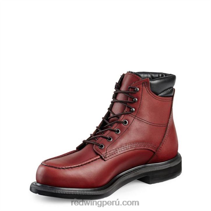 marrón X22T84 Red Wing botas de trabajo - estilo 616 loggermax para hombre de 9 pulgadas, impermeables y aisladas con punta suave - Image 3