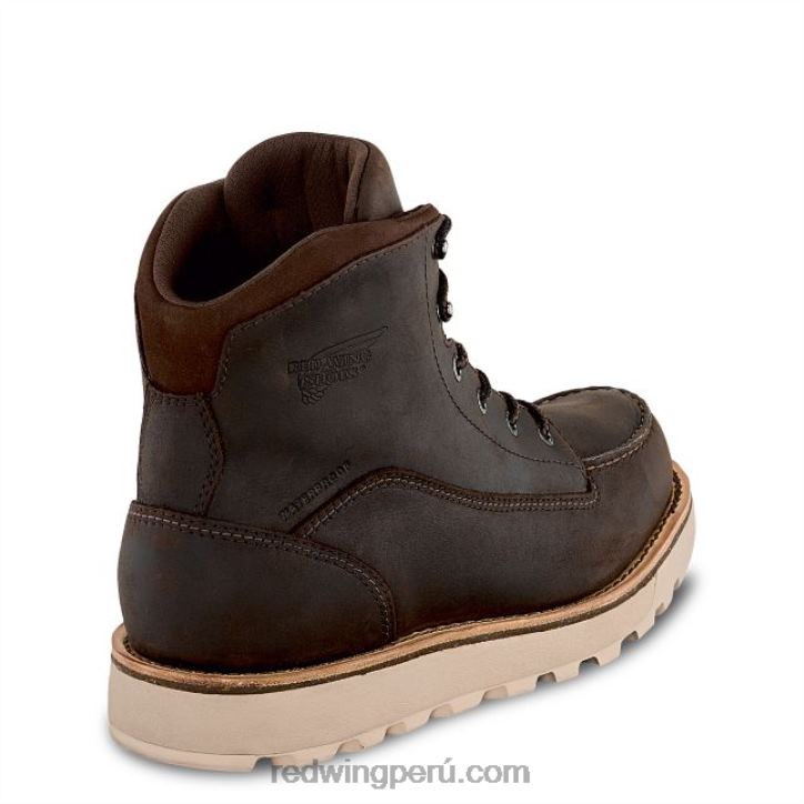 marrón X22T93 Red Wing trabajo - estilo 1155 nailseat bota sin cordones para hombre de 11 pulgadas con punta suave - Image 2