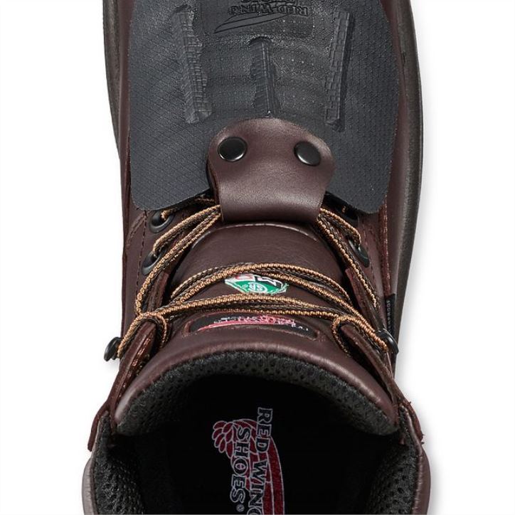 marrón X22T96 Red Wing trabajo - estilo 4404 dynaforce botas de seguridad impermeables y aisladas para hombre de 6 pulgadas - Image 4