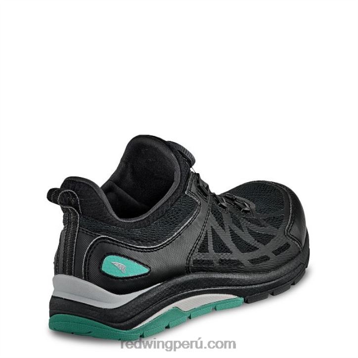 negro/verde azulado X22T162 Red Wing trabajo - estilo 2343 cooltech atletismo zapatos de trabajo atléticos con punta de seguridad para mujer - Image 2