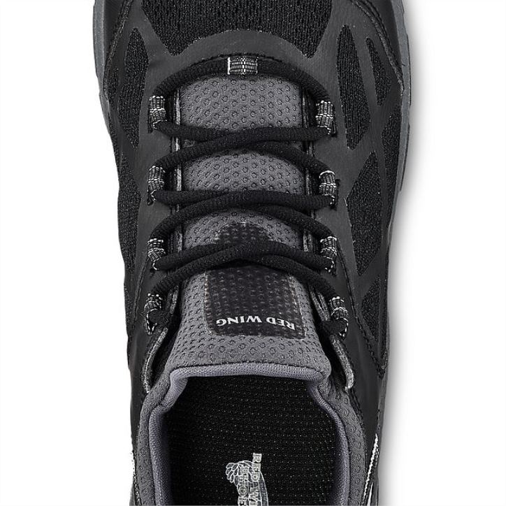 negro X22T137 Red Wing trabajo - estilo 6349 cooltech atletismo zapatos de trabajo atléticos impermeables con punta de seguridad para hombres - Image 4
