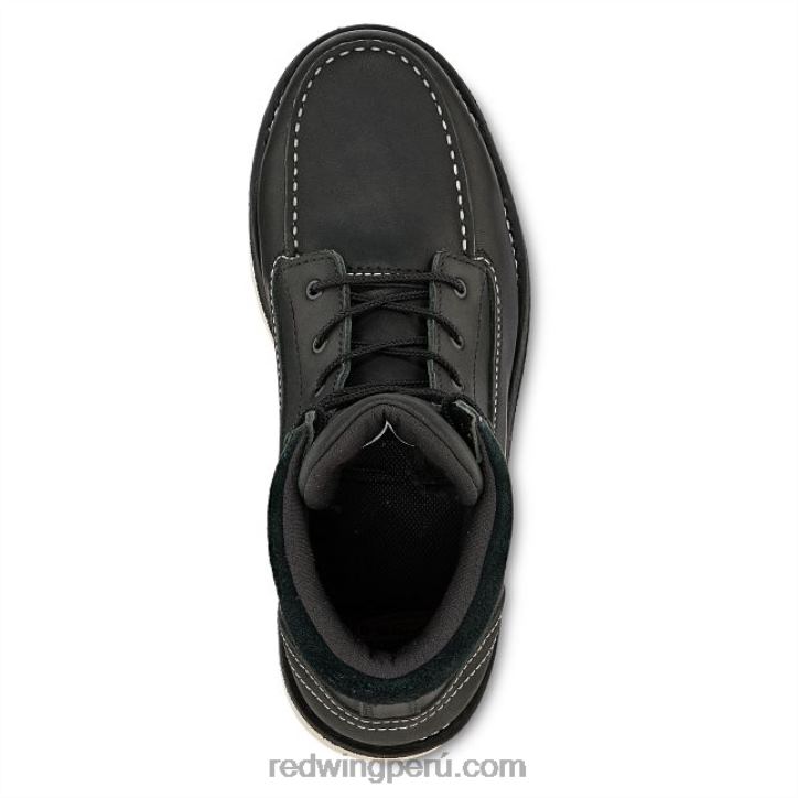 negro X22T165 Red Wing heritage - bota de 6 pulgadas para hombre estilo 8085 iron ranger en cuero áspero y resistente - Image 4