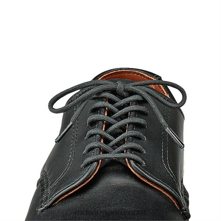 negro X22T249 Red Wing estilo 97138 encaje encerado plano de 48 pulgadas encaje unisex en algodón encerado - Image 2