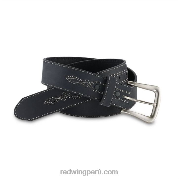 negro_x22t302_red_wing_modelo_96563_cinturon_de_piel_de_curtido_vegetal_cinturon_de_hombre_en_piel_natural_con_brida_inglesa.jpg negro X22T302 Red Wing modelo 96563 cinturón de piel de curtido vegetal cinturón de hombre en piel natural con brida inglesa - Image 1