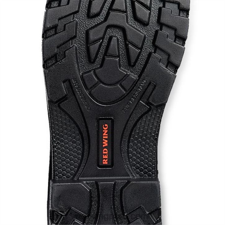negro X22T73 Red Wing trabajo - estilo 1178 nailseat bota sin cordones para hombre de 11 pulgadas con punta suave - Image 5