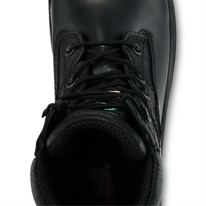negro X22T76 Red Wing botas de trabajo con punta de seguridad impermeables y aisladas de 6 pulgadas para hombre estilo 2260 king toe - Image 4