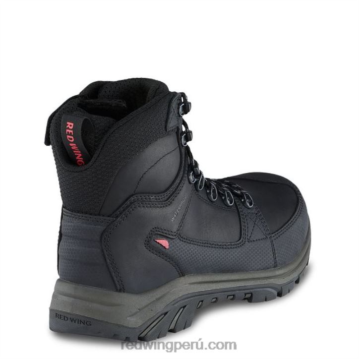 negro X22T86 Red Wing trabajo - estilo 4422 flexbond botas metguard para hombre con punta de seguridad de 8 pulgadas - Image 2