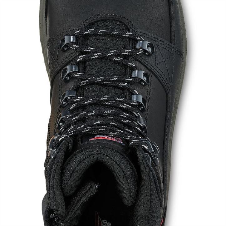 negro X22T86 Red Wing trabajo - estilo 4422 flexbond botas metguard para hombre con punta de seguridad de 8 pulgadas - Image 4