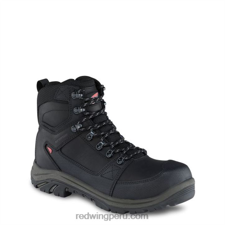 negro X22T86 Red Wing trabajo - estilo 4422 flexbond botas metguard para hombre con punta de seguridad de 8 pulgadas - Image 1