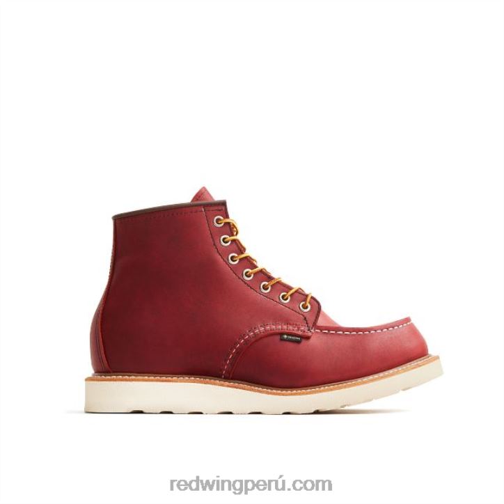 rojizo_x22t171_red_wing_heritage_bota_de_6_pulgadas_estilo_mocasin_clasico_1907_para_hombre_en_cuero_aspero_y_resistente.jpg rojizo X22T171 Red Wing heritage - bota de 6 pulgadas estilo mocasín clásico 1907 para hombre en cuero áspero y resistente - Image 1