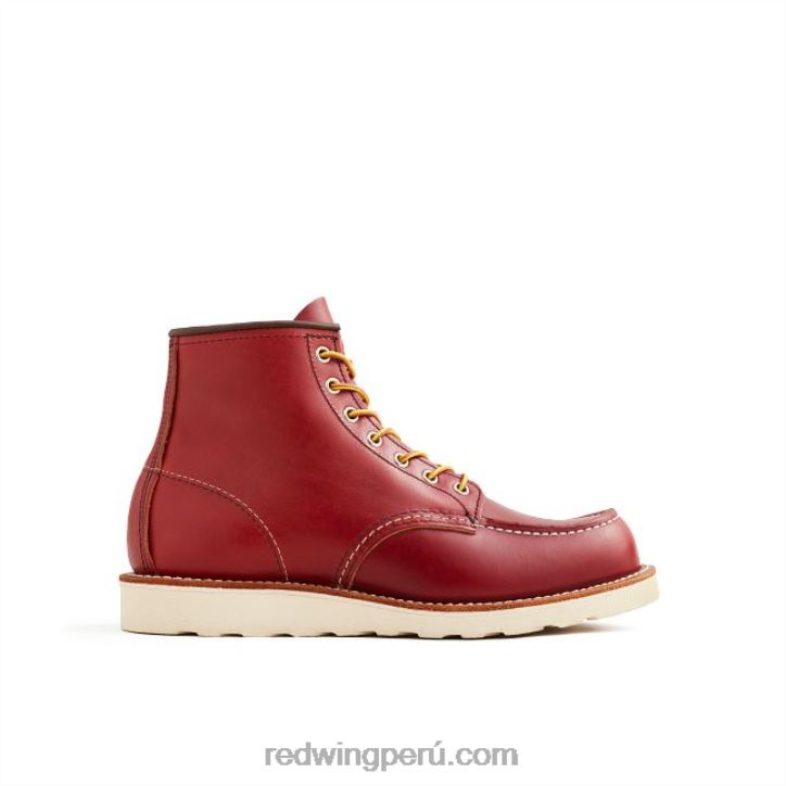 rojizo_x22t176_red_wing_heritage_bota_de_6_pulgadas_para_hombre_estilo_mocasin_clasico_8849_en_piel_de_pradera.jpg rojizo X22T176 Red Wing heritage - bota de 6 pulgadas para hombre estilo mocasín clásico 8849 en piel de pradera - Image 1