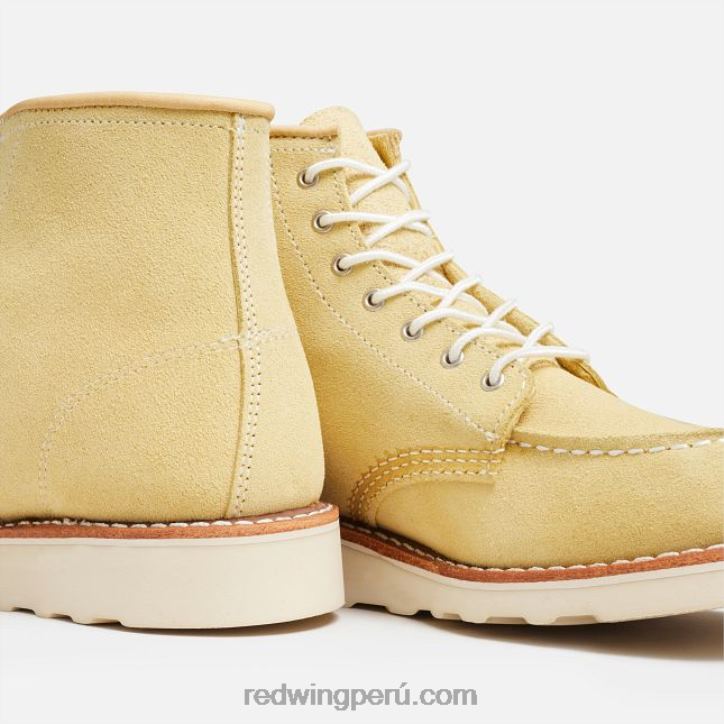 X22T192 Red Wing heritage - bota corta para mujer estilo mocasín clásico de 6 pulgadas en piel abilene estilo 3328 - Image 7