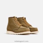 aceituna X22T195 Red Wing heritage - bota corta estilo mocasín clásico de 6 pulgadas para mujer en piel de farol estilo 3417 - Image 3