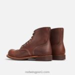 ámbar X22T168 Red Wing heritage - bota de 6 pulgadas para hombre estilo 8083 iron ranger en piel de mula - Image 4