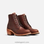 ámbar X22T182 Red Wing heritage - bota de mujer con tacón modelo 3403 clara en piel acampo - Image 3