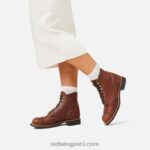 ámbar X22T184 Red Wing heritage - bota corta de mujer estilo 3366 iron ranger en piel de vacuno - Image 2
