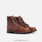 ámbar X22T184 Red Wing heritage - bota corta de mujer estilo 3366 iron ranger en piel de vacuno - Image 3