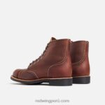 ámbar X22T184 Red Wing heritage - bota corta de mujer estilo 3366 iron ranger en piel de vacuno - Image 4
