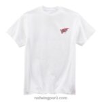 blanco X22T261 Red Wing gorro de punto unisex con logo en jaspeado estilo 97434 - Image 2