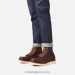 brezo X22T174 Red Wing heritage - estilo 877 Botas clásicas moc de 8 pulgadas para hombre en cuero heredado - Image 2