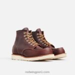 brezo X22T174 Red Wing heritage - estilo 877 Botas clásicas moc de 8 pulgadas para hombre en cuero heredado - Image 3