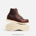 brezo X22T174 Red Wing heritage - estilo 877 Botas clásicas moc de 8 pulgadas para hombre en cuero heredado - Image 7