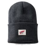 brezo X22T262 Red Wing gorro de punto unisex con logo en jaspeado estilo 97435
