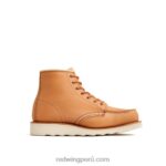 broncearse X22T191 Red Wing heritage - bota corta estilo mocasín clásico de 6 pulgadas para mujer estilo 3423 en piel color mantequilla abilene