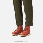 castaño X22T197 Red Wing estilo 97669 cotton ragg over dyed tonal sock calcetín unisex en mezcla de algodón - Image 2