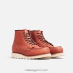 castaño X22T197 Red Wing estilo 97669 cotton ragg over dyed tonal sock calcetín unisex en mezcla de algodón - Image 3