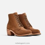 Clavo X22T183 Red Wing heritage - bota corta de mujer style 3365 iron ranger en piel de arnés - Image 3
