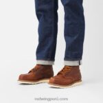 cobre X22T172 Red Wing heritage - bota de 6 pulgadas estilo mocasín clásico 875 para hombre en cuero heredado - Image 2