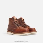 cobre X22T172 Red Wing heritage - bota de 6 pulgadas estilo mocasín clásico 875 para hombre en cuero heredado - Image 3