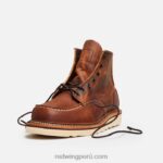 cobre X22T172 Red Wing heritage - bota de 6 pulgadas estilo mocasín clásico 875 para hombre en cuero heredado - Image 7
