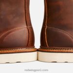 cobre X22T172 Red Wing heritage - bota de 6 pulgadas estilo mocasín clásico 875 para hombre en cuero heredado - Image 8