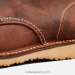 cobre X22T178 Red Wing heritage - bota de 6 pulgadas para hombre estilo 3311 weekender chelsea en cuero áspero y resistente - Image 8