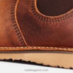 cobre X22T179 Red Wing heritage - bota de mujer con tacón style 3404 clara en piel legacy - Image 8