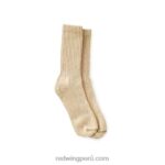 crema/café X22T198 Red Wing estilo 97168 cotton ragg sock calcetín unisex en mezcla de algodón