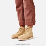 crema X22T193 Red Wing heritage - bota corta estilo mocasín clásico de 6 pulgadas para mujer estilo 3380 en piel de límite - Image 2