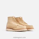 crema X22T193 Red Wing heritage - bota corta estilo mocasín clásico de 6 pulgadas para mujer estilo 3380 en piel de límite - Image 3