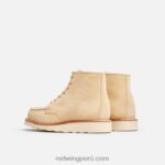 crema X22T193 Red Wing heritage - bota corta estilo mocasín clásico de 6 pulgadas para mujer estilo 3380 en piel de límite - Image 4