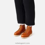 dorado X22T187 Red Wing heritage - bota corta estilo mocasín clásico de 6 pulgadas para mujer en piel de límite estilo 3373 - Image 2