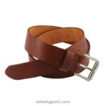 dorado X22T300 Red Wing cinturón de cuero modelo 96502 cinturón de hombre en cuero pionero