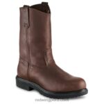 marrón X22T100 Red Wing trabajo - estilo 2452 exos lite bota de seguridad impermeable para hombre de 6 pulgadas
