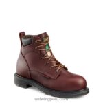 marrón X22T105 Red Wing work - estilo 2412 supersole 2.0 botas de seguridad csa con punta de seguridad impermeables y aisladas de 8 pulgadas para hombres