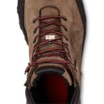 marrón X22T107 Red Wing botas de trabajo impermeables con punta de seguridad de 6 pulgadas para hombre estilo 2411 burnside - Image 4