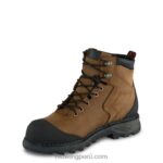 marrón X22T109 Red Wing trabajo - estilo 2415 tracción tred bota impermeable con punta de seguridad para hombre de 6 pulgadas - Image 3