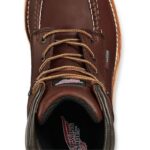 marrón X22T110 Red Wing botas de trabajo con punta de seguridad de 6 pulgadas para hombre estilo 2241 king toe - Image 4