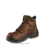 marrón X22T111 Red Wing botas metguard con punta de seguridad de 6 pulgadas para hombre estilo 4456 king toe - Image 3