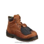 marrón X22T112 Red Wing trabajo - estilo 6674 truhiker botas impermeables para excursionistas con punta de seguridad para hombres de 6 pulgadas